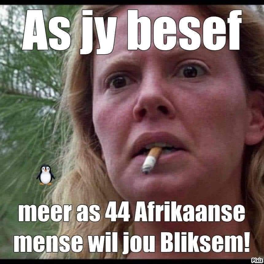 Joke Charlize Afrikaans