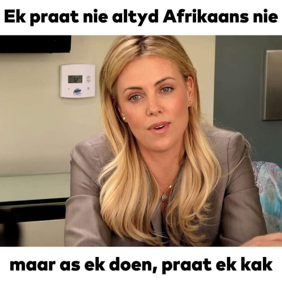 Joke Charlize Afrikaans