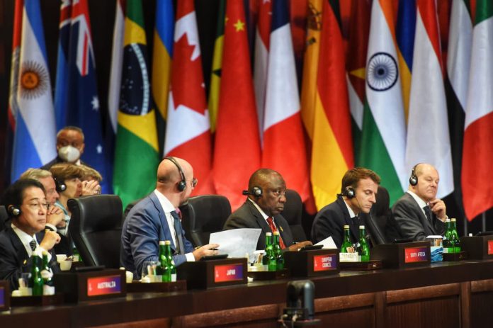 President Ramaphosa G20 African Union President Ramaphosa Calls for African Union to Become Part of G20 Leaders' Group