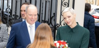 Princess Charlene Distributes Gifts to Monaco Red Cross Beneficiaries