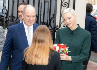 Princess Charlene Distributes Gifts to Monaco Red Cross Beneficiaries