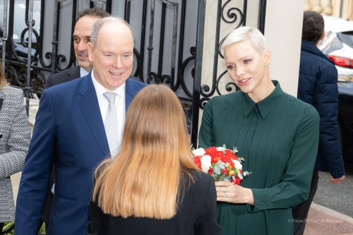Princess Charlene Monaco Princess Charlene Distributes Gifts to Monaco Red Cross Beneficiaries