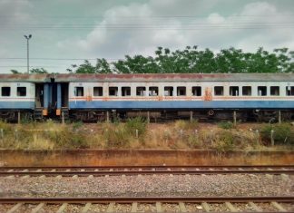 Shosholoza Meyl carriages left to rust at Pretoria’s Bosman Street station. Photo: Ezekiel Kekana