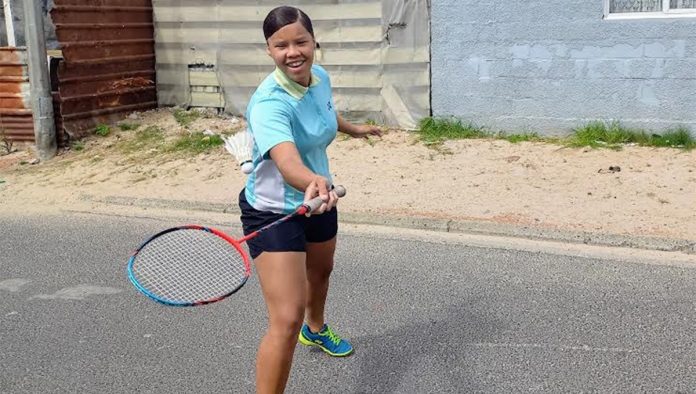 badmintonohlson-mareciadamons- Ocean View teen to represent SA at African badminton tournament in Mauritius