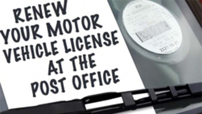 renew car licence at post office Save money, renew car licence at the post office