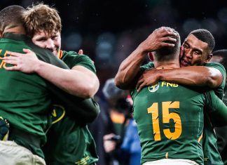 Springboks v All Blacks
