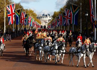 South African President Ramaphosa visits the UK