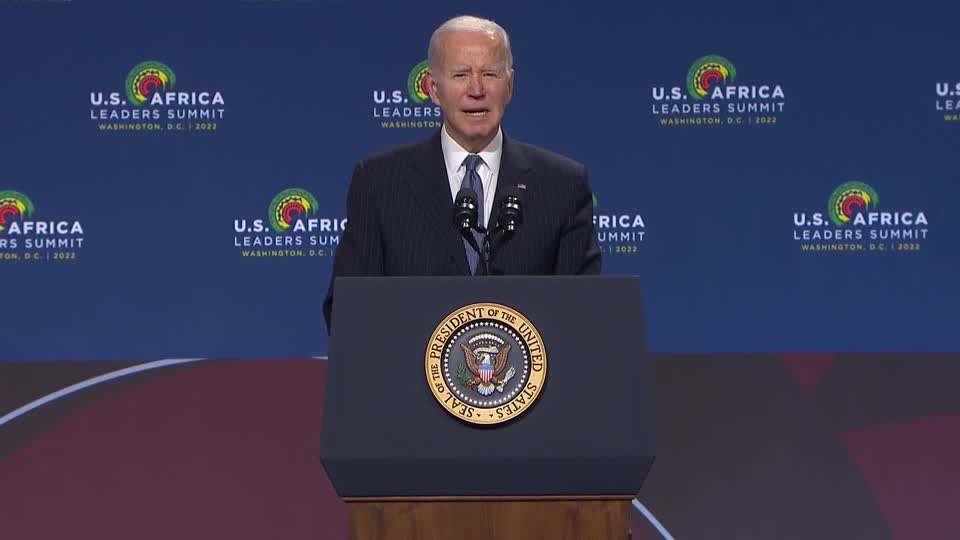 President Joe Biden says USA is 'All In' on Africa's Future