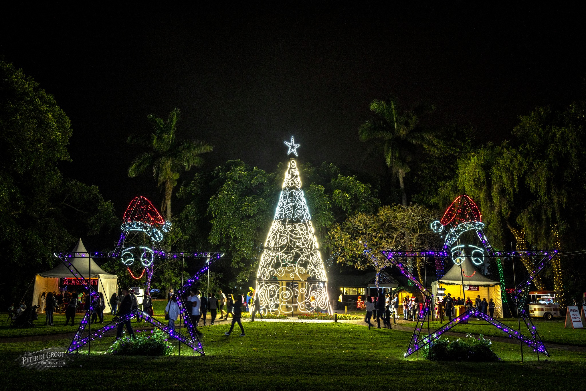 Durban Botanic Gardens Trail of Lights Dazzles with African and