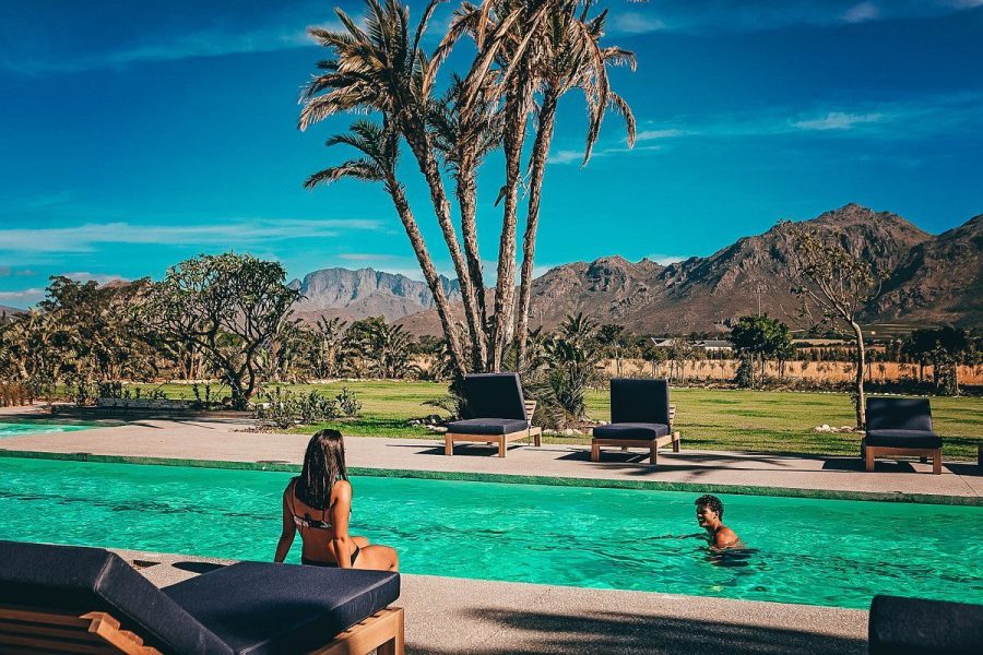 Ludus Magnus villa Winter Love Island Franschhoek South Africa