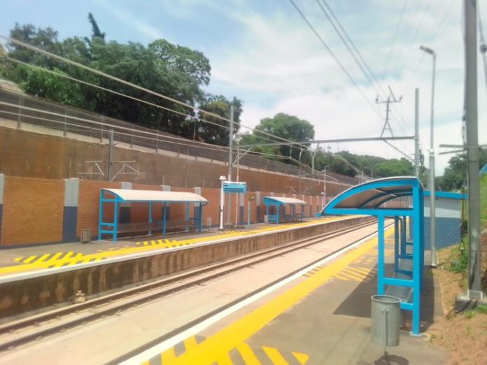 Walker Station in Sunnyside, Pretoria, has been repaired and freshly painted. Photos: Ezekiel Kekana