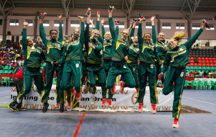 Team South Africa gold medal