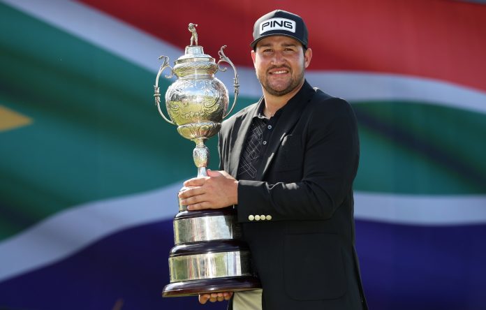 Thriston Lawrence SA golfer Emotional Home Win for Golfer Thriston Lawrence in South Africa