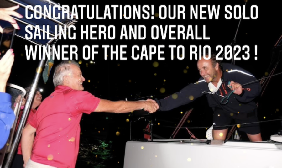 SA solo sailer Adrian Kuttel makes history