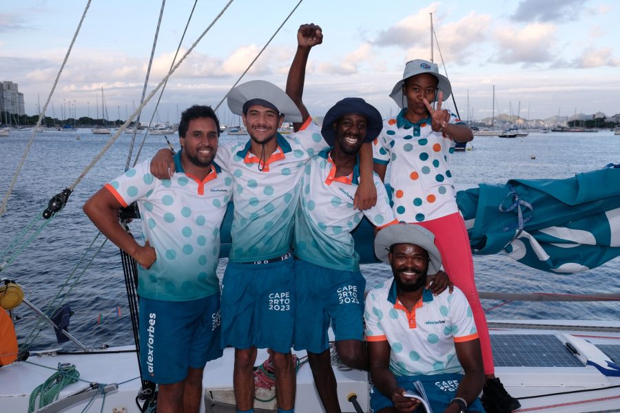 SA Solo Sailer Makes History and Township Crew Successfully Complete Cape 2 Rio Race