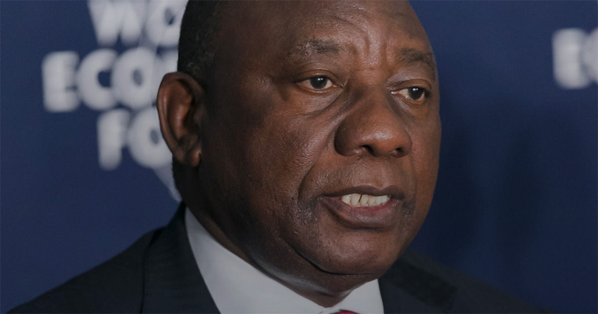 Der südafrikanische Präsident Ramaphosa wird am Weltwirtschaftsforum in Davos, Schweiz, teilnehmen – SAP People