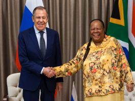 Naledi Pandor Sergey Lavrov South Africa and Russia