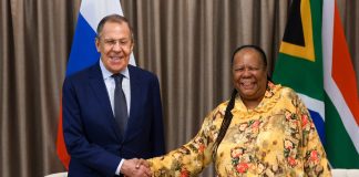 Naledi Pandor Sergey Lavrov South Africa and Russia
