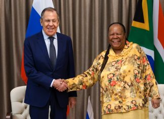 Naledi Pandor Sergey Lavrov South Africa and Russia