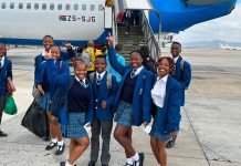 Zwelethemba High School (ZHS) robotics team is gearing up to jet-off to the USA for a robotics tournament. Photos: Khwezi Times News