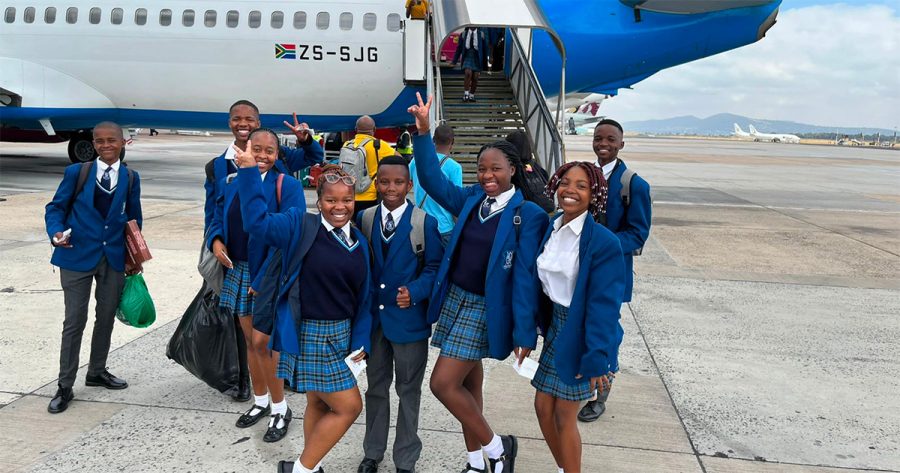 Zwelethemba High School (ZHS) robotics team is gearing up to jet-off to the USA for a robotics tournament. Photos: Khwezi Times News