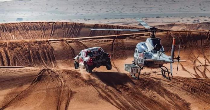 South-African-built-vehicles-leading-Dakar