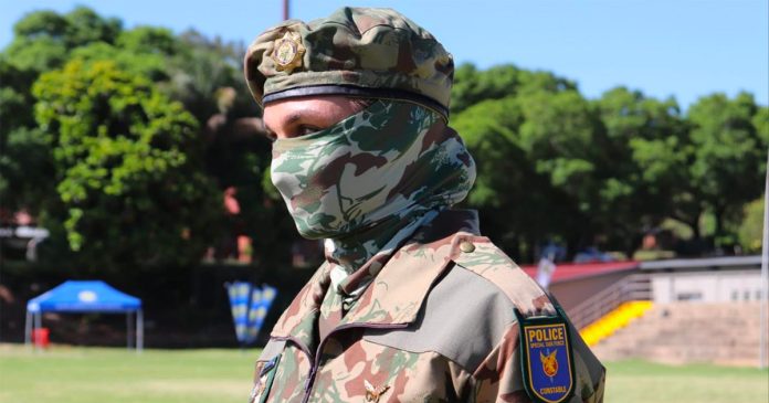 female-police-officer SAPS Congratulates First Woman to Complete Special Task Force Programme