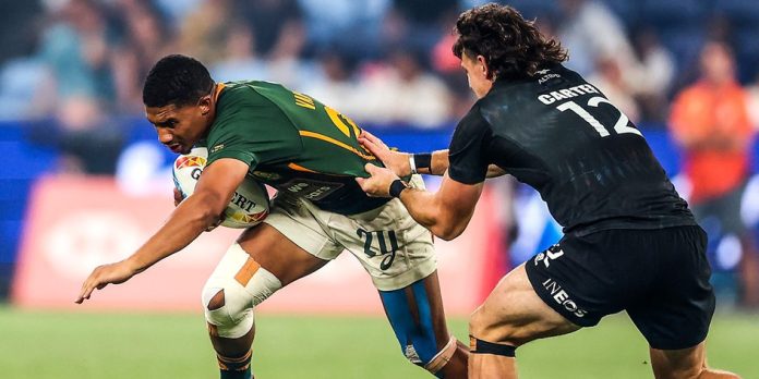 sydney rugby sevens 230129-shilton-van-wyk-blitzboks Disappointment for South Africa in Sydney Rugby Sevens Final