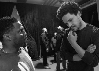 Trevor Noah and Kevin Hart