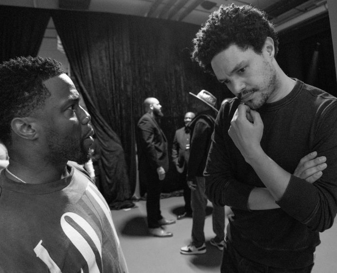 Trevor Noah and Kevin Hart Trevor Noah and Kevin Hart