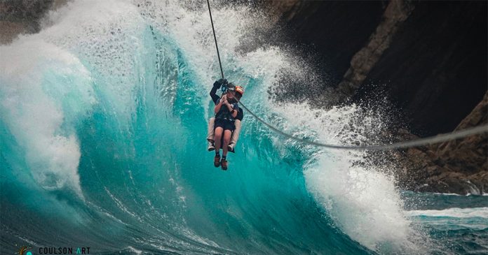 Mossel-Bay-zipline-th Mossel Bay thrills tourists with longest zipline in the world over an ocean