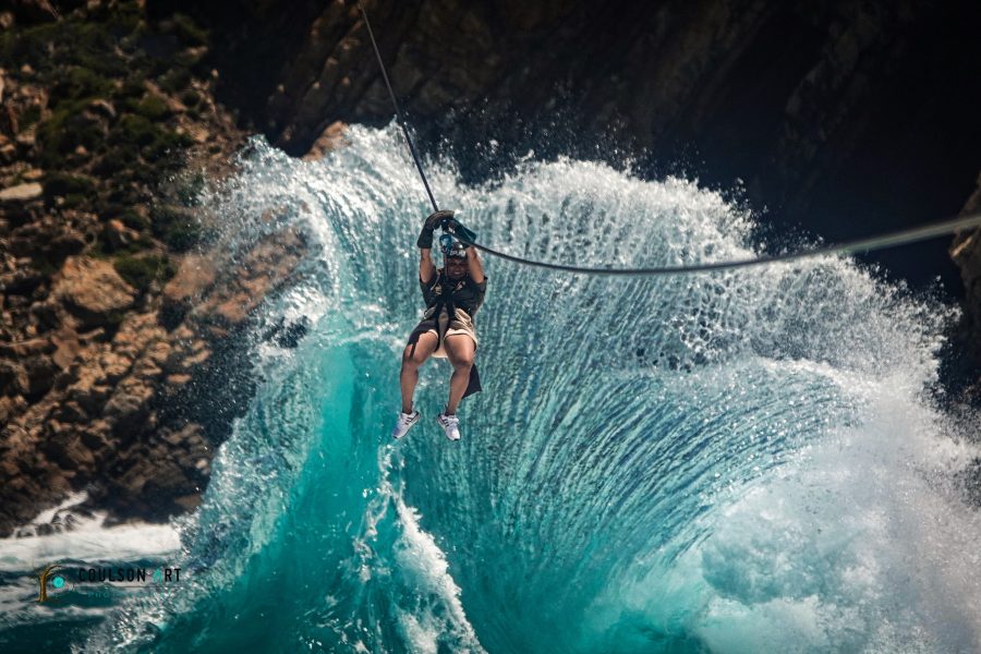 Mossel Bay thrills tourists with longest zipline in the world over an ocean