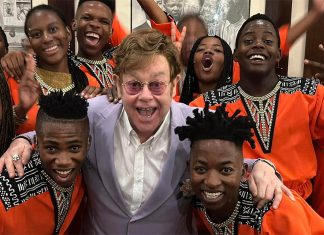 Ndlovu Youth Choir brings a tear to Elton John's eyes with powerful performance of Circle of Life
