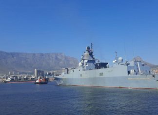 Cape Town's mayor tells Russian warship to GFY and 'voets*k'
