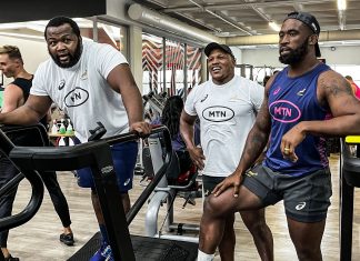 Springboks gym