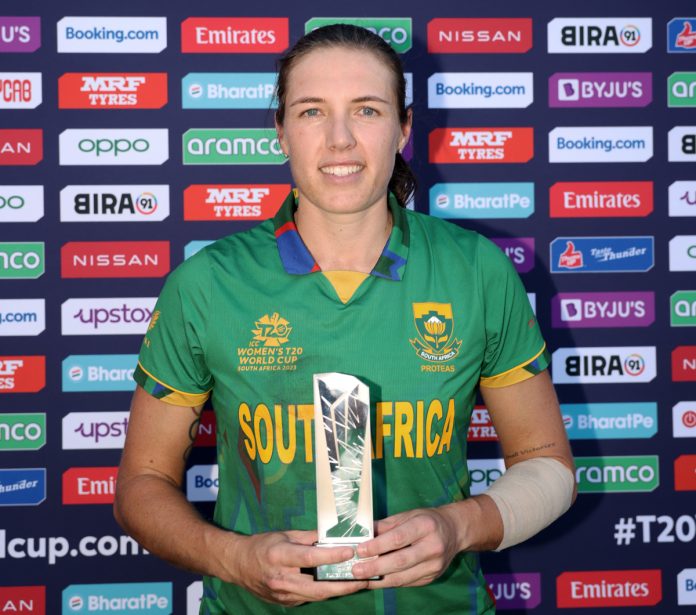 England v South Africa - ICC Women's T20 World Cup South Africa 2023 Semi Final Tazmin Brits