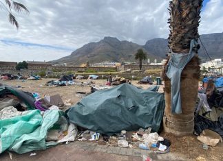 Cape Town is moving people off the streets.