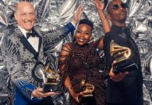 Minister Kodwa hosts gala dinner to honour Grammy Award winners