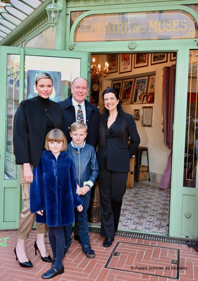 The Sovereign Prince then had a family lunch with His Wife, H.A.S. Princess Charlene and their children, Crown Prince Jacques and Princess Gabriella