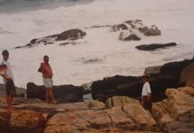 family on the beach in South Africa, memories and nostalgia