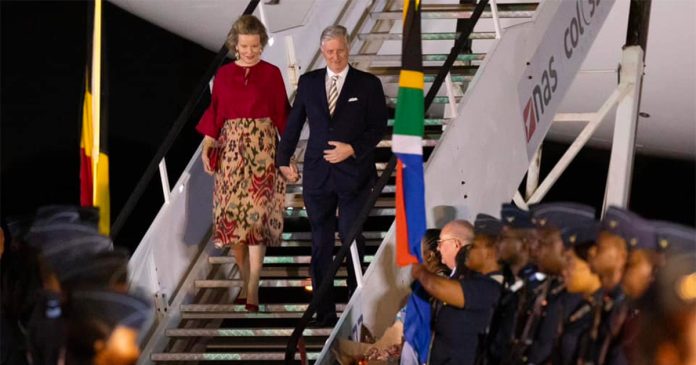 Belgium-royal-family-South-Africa Belgian royal family arrived in Pretoria last night