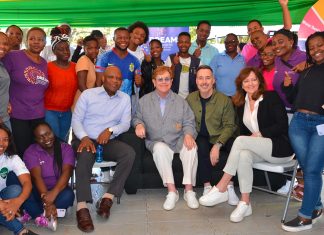 Elton John in South Africa