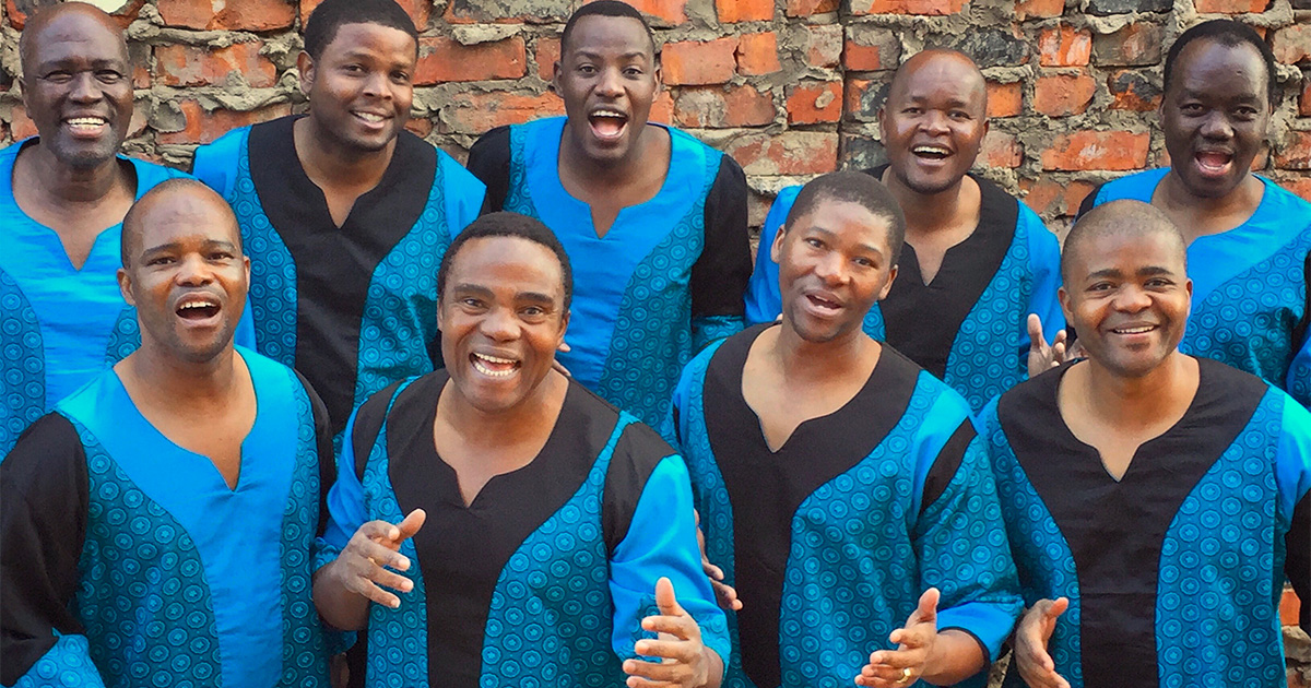 Ladysmith Black Mambazo playing at Harvard University in the US this weekend