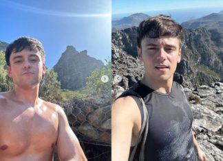Tom Daley Table Mountain