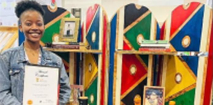 Tshepiso-Motau Aspiring furniture designer, Tshepiso Motau wins competition at Buy Local Summit