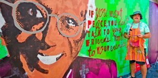 Desmond Tutu Mural Hermanus