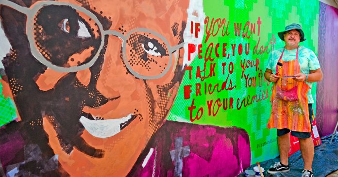 Desmond Tutu Mural Hermanus Desmond Tutu Mural Hermanus