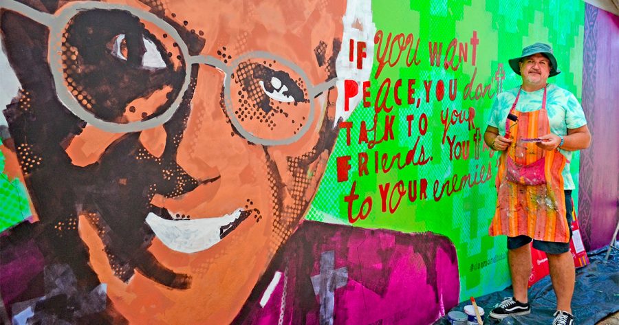 Desmond Tutu Mural Hermanus