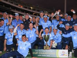 england champions Over-50 Cricket World Cup