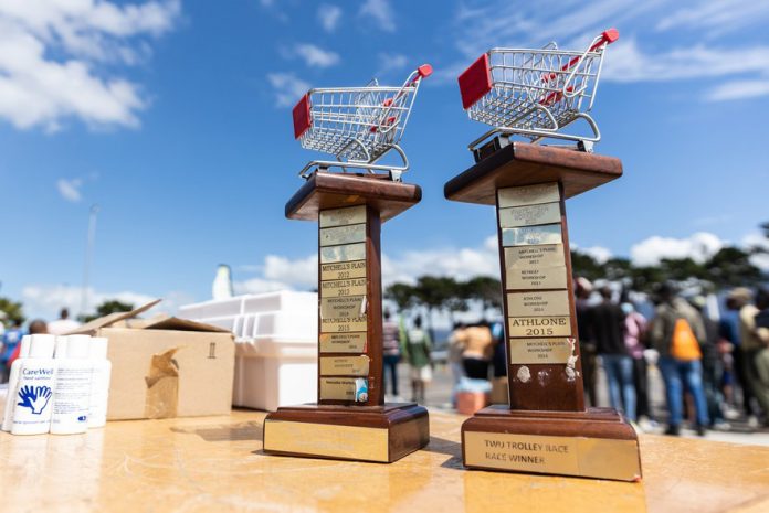 trolley-race Taking intellectual disability awareness month to the finish line